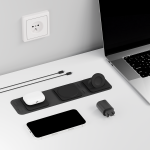 LVN System Ładowarka indukcyjna Portable Magsafe Wallet 3w1