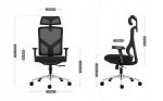 Fotel ergonomiczny Mark Adler Manager 3.3 Black