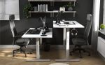 Biurko elektryczne 160 x 80 cm Mark Adler Leader 7.6 White