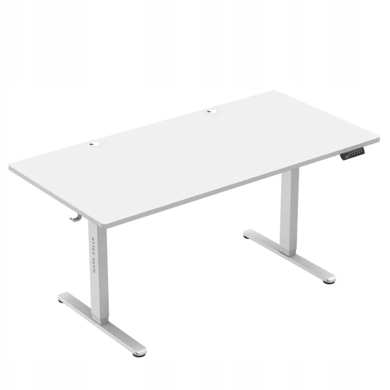 Biurko elektryczne 160 x 80 cm Mark Adler Leader 7.6 White