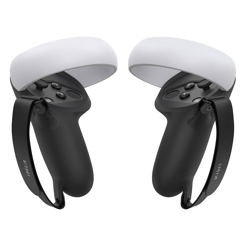 Pokrowiec ochronny na kontrolery z uchwytem Kiwi Design Q1 PRO-2 for Meta Quest 2 Black