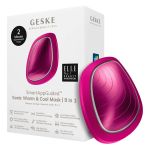 Soniczny masażer do twarzy Cool & Warm 9w1 Geske z Aplikacją (magenta)