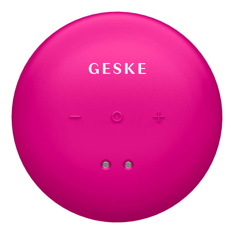 Soniczny masażer do ciała i twarzy Cool&Warm 9w1 Geske (magenta)