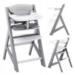 Krzesełko do karmienia TULANO Morsel 40 Grey-White