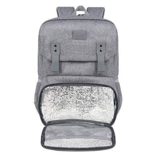 Plecak na laptopa / Torba na lunch 15.6'' Matein 1161 Szary USB