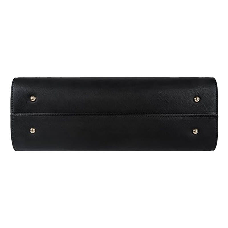 Damska torebka na laptopa z kosmetyczką 15.6'' Matein 1310 Czarna USB