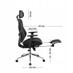 Fotel obrotowy Mark Adler Expert 5.7 Black