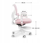 Fotel obrotowy Mark Adler Junior 5.3 Pink