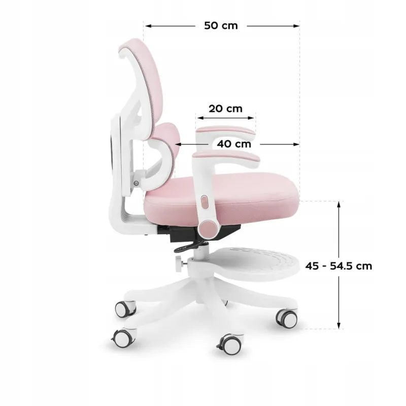 Fotel obrotowy Mark Adler Junior 5.3 Pink