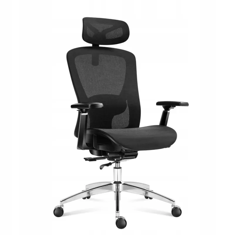 Fotel ergonomiczny Mark Adler Expert 5.3 Black Mesh