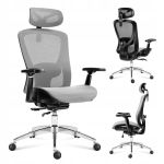 Fotel ergonomiczny Mark Adler Expert 5.3 Grey Mesh