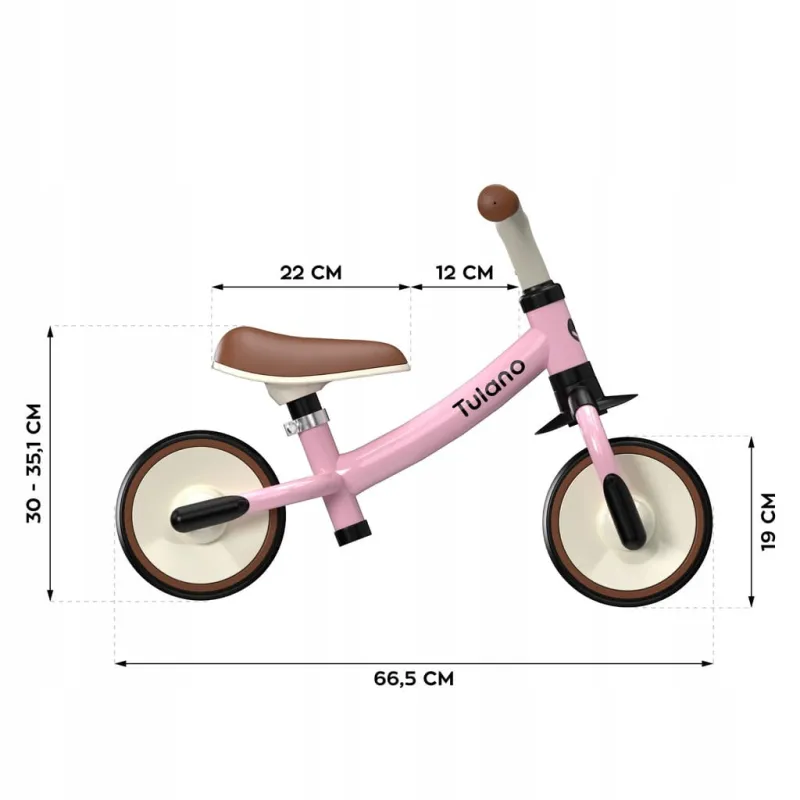Rowerek biegowy Scout 15 Pink