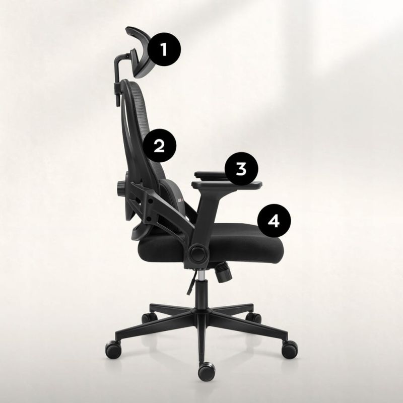 Fotel gamingowy Huzaro Combat 2.7 Black