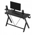 Biurko gamingowe 120 cm Huzaro Hero 1.9 Black