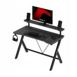 Biurko gamingowe 120 cm Huzaro Hero 1.9 Black