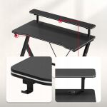 Biurko gamingowe 120 cm Huzaro Hero 1.9 Black