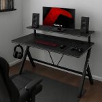 Biurko gamingowe 120 cm Huzaro Hero 1.9 Black