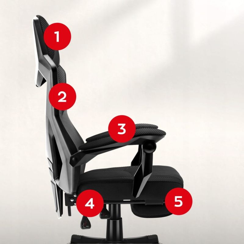 Fotel gamingowy Huzaro Combat 3.1 Carbon