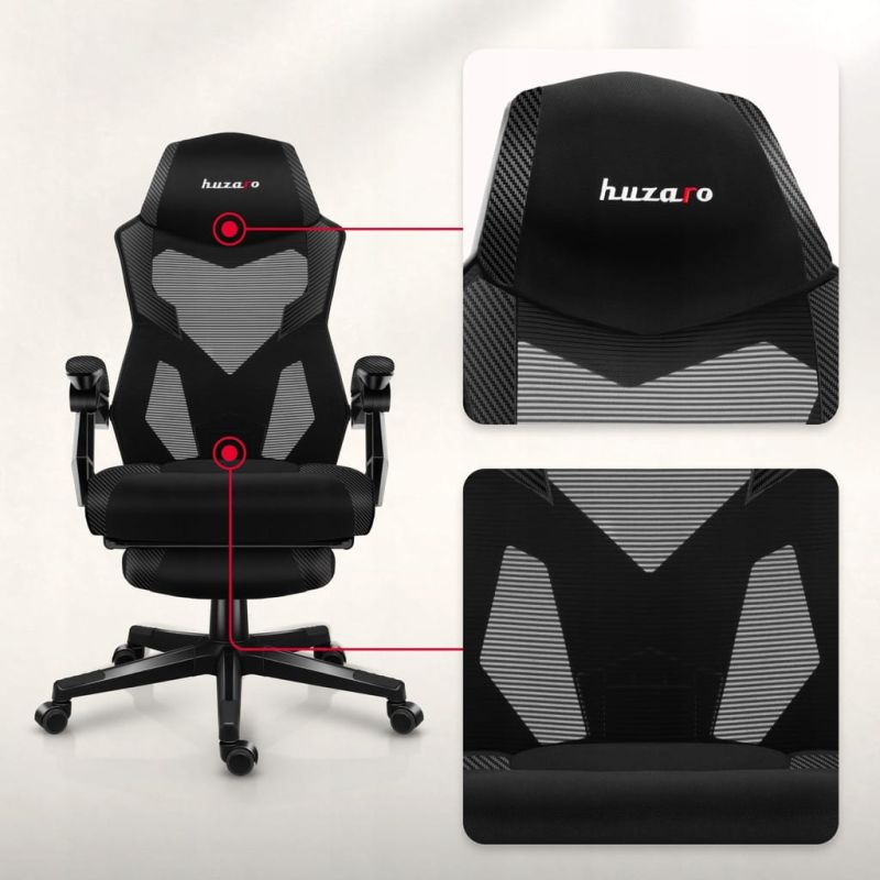 Fotel gamingowy Huzaro Combat 3.1 Carbon