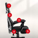 Fotel gamingowy Huzaro Combat 3.1 Grey