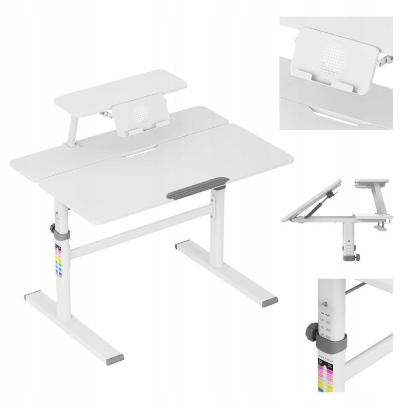Biurko dla dzieci Mark Adler Study 3.7 Grey