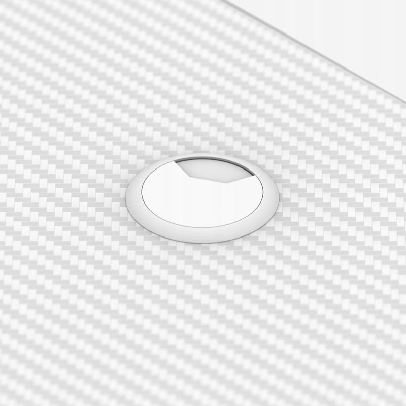Biurko gamingowe narożne z regulacją wysokości Huzaro Hero 7.3 White