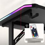 Biurko gamingowe LED Huzaro Hero 3.6 RGB Black