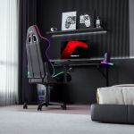 Biurko gamingowe LED Huzaro Hero 3.6 RGB Black