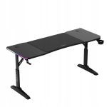 Biurko gamingowe Huzaro Hero 4.6 RGB Black 160 cm