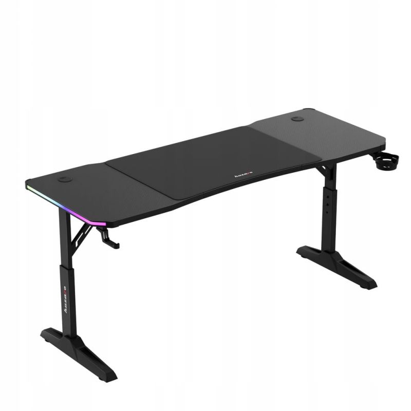 Biurko gamingowe Huzaro Hero 4.6 RGB Black 160 cm