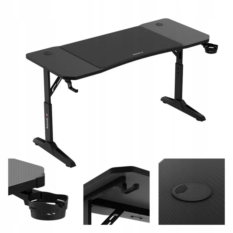 Biurko gamingowe Huzaro Hero 3.6 Black
