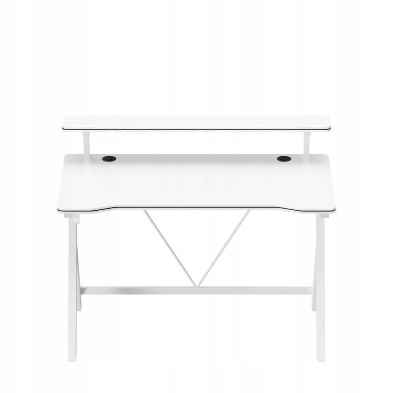 Biurko gamingowe 120 cm Huzaro Hero 1.9 White