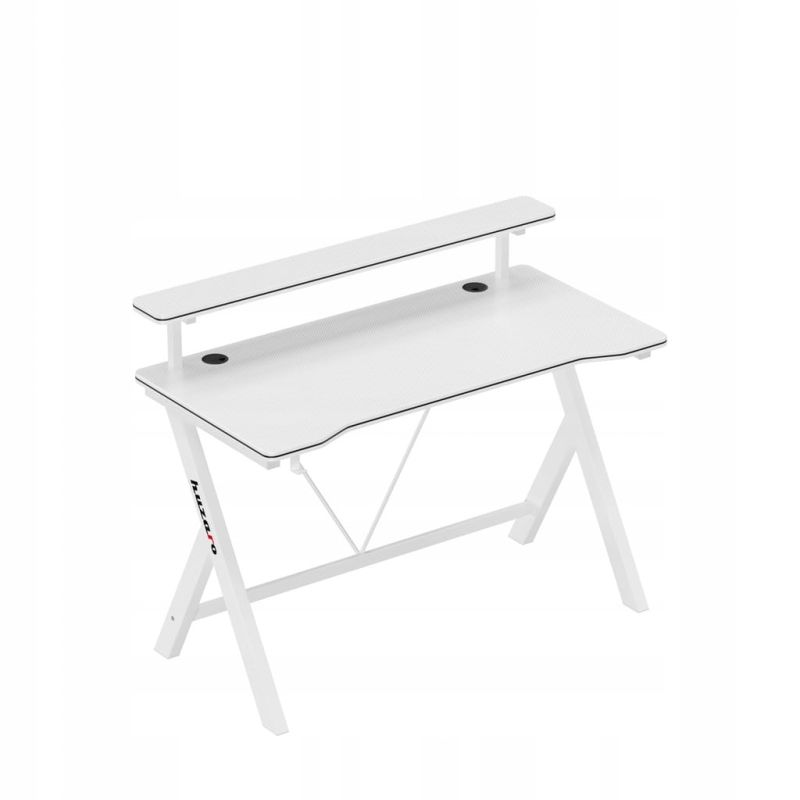Biurko gamingowe 120 cm Huzaro Hero 1.9 White