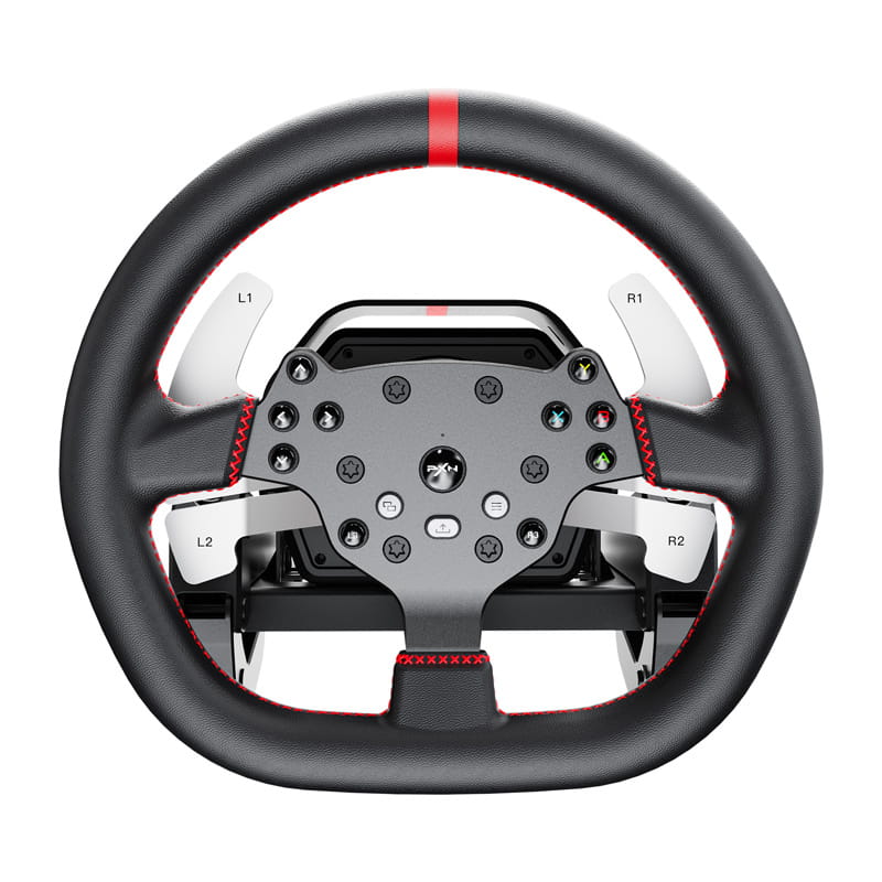 Zestaw gamingowy PXN-V10 Pro – kierownica + pedały + zaciski montażowe (PC / PS4 / Xbox One / Xbox Series X|S)