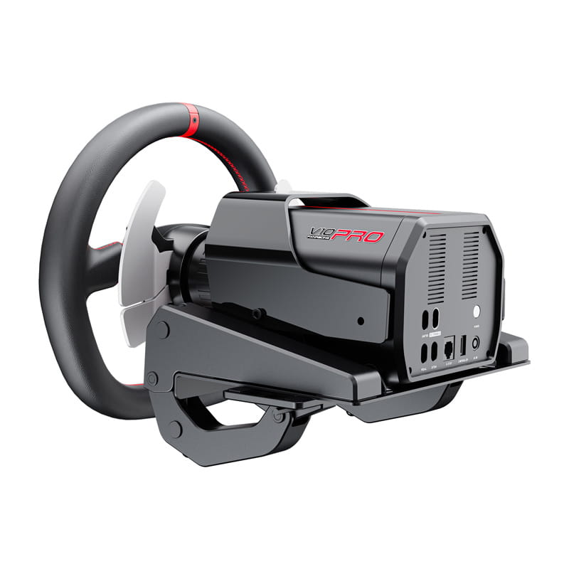 Zestaw gamingowy PXN-V10 Pro – kierownica + pedały + zaciski montażowe (PC / PS4 / Xbox One / Xbox Series X|S)
