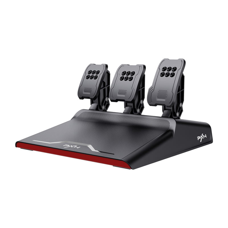 Zestaw gamingowy PXN-V10 Pro – kierownica + pedały + zaciski montażowe (PC / PS4 / Xbox One / Xbox Series X|S)