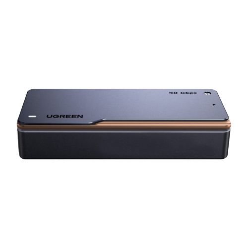 Obudowa dysku UGREEN D703 M.2 NVMe USB4 (szara)