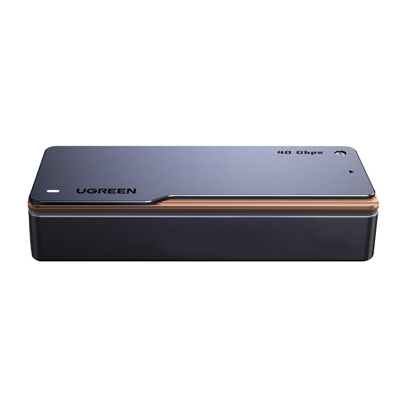 Obudowa dysku UGREEN D703 M.2 NVMe USB4 (szara)