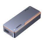 Obudowa dysku UGREEN D703 M.2 NVMe USB4 (szara)