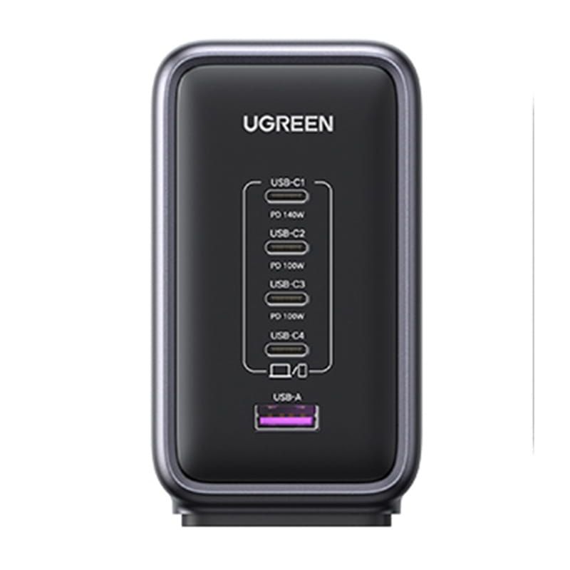 Ładowarka sieciowa UGREEN CD333 Nexode 300W + kabel USB-C (czarny)