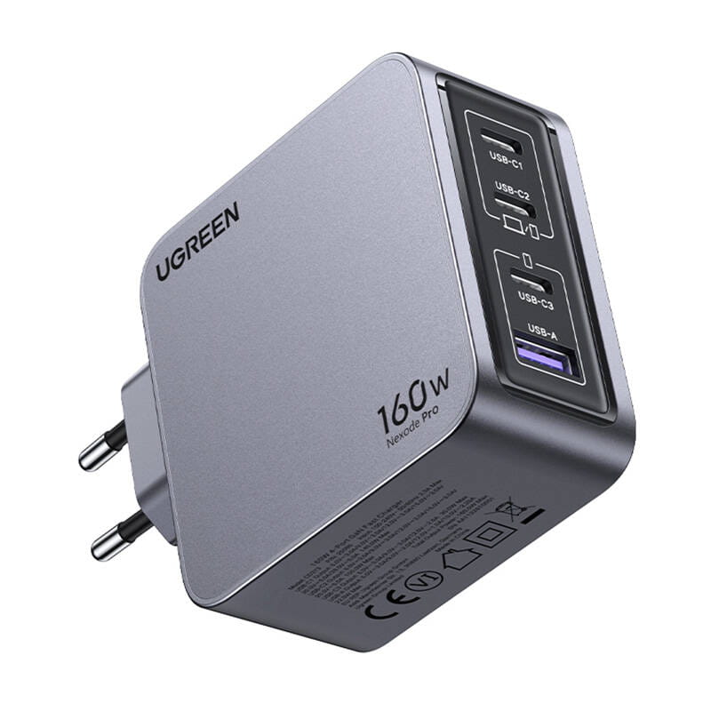 Ładowarka sieciowa UGREEN Nexode Pro 160W (szara)