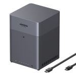 Serwer plików NAS Ugreen DH4300 Plus, 4-dyskowy, A76+A55, 8GB DDR4, 2.5GbE, 4K + kabel HDMI