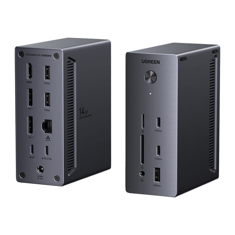 Stacja dokująca UGREEN 14w1 USB-C CM843