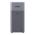 Serwer plików NAS Ugreen DH2300, 2-dyskowy, A72+A53, 4GB DDR4, 1GbE, 4K + kabel HDMI