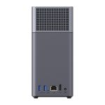 Serwer plików NAS Ugreen DH2300, 2-dyskowy, A72+A53, 4GB DDR4, 1GbE, 4K + kabel HDMI