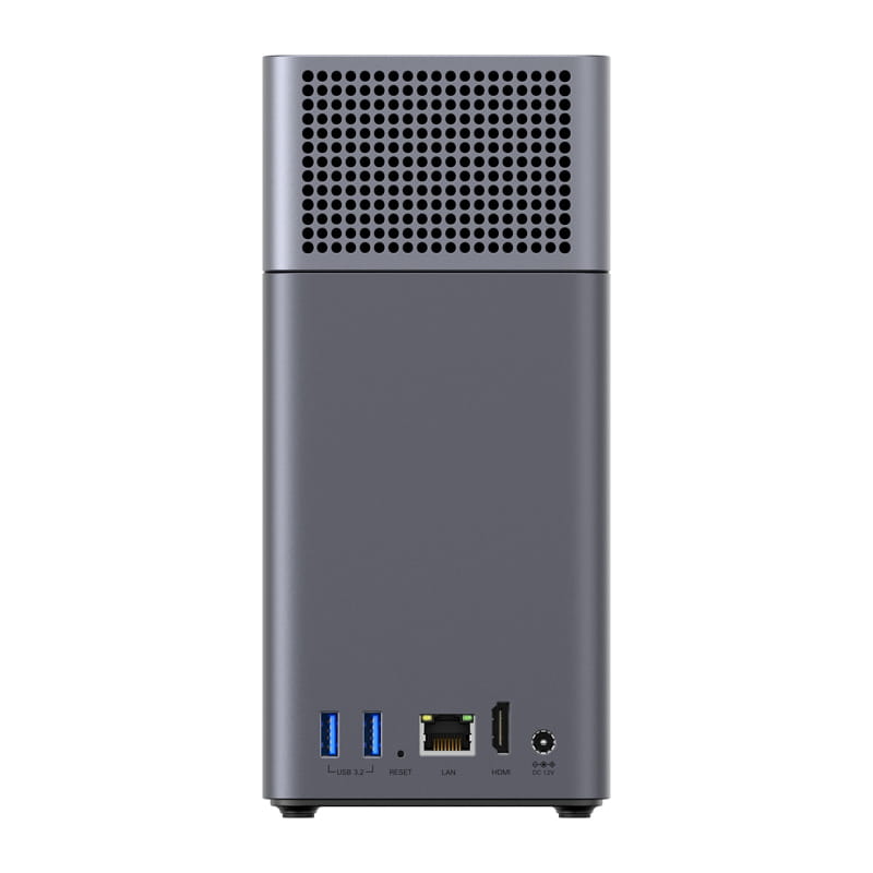 Serwer plików NAS Ugreen DH2300, 2-dyskowy, A72+A53, 4GB DDR4, 1GbE, 4K + kabel HDMI