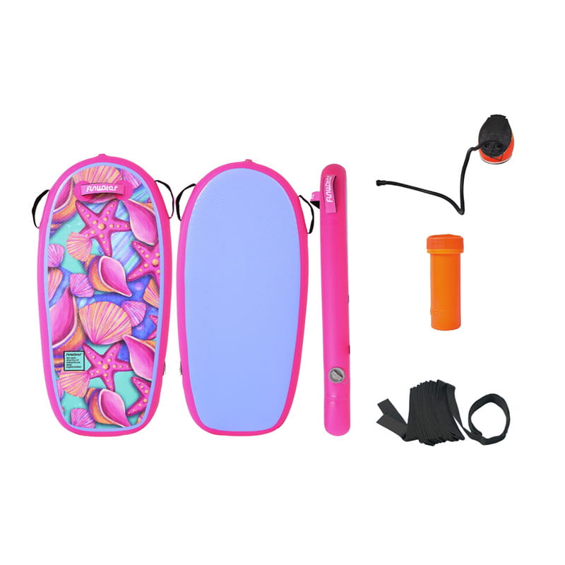 Deska Bodyboard FunWater nadmuchiwana ESIZ00089 1,1m (różowa)