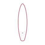 Deska do pływania SUP FunWater SUPFW69C 3,35m (czerwono-biała)