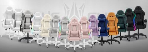 Fotel gamingowy HELL'S CHAIR HC-1000 Purple tkanina
