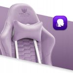 Fotel gamingowy HELL'S CHAIR HC-1000 Purple tkanina
